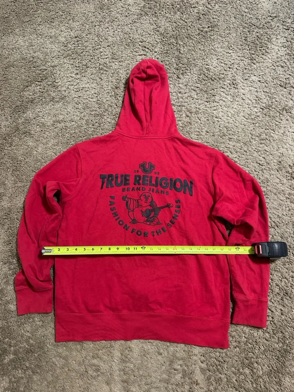 Vintage True Religion Red “triple red” 00s size xl
